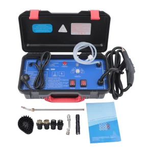 110V/220V High Pressure Steam Cleaner Set Steam Cleaning Machine Portable Cleaner for Car Kitchen Floor Cleaning
