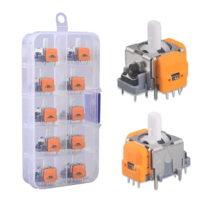 10Pcs 3D Hall Effect Joystick Adjustable Analog Stick Sensor Module Thumbsticks Module Repair Parts for PS4/PS5/XBox/Switch